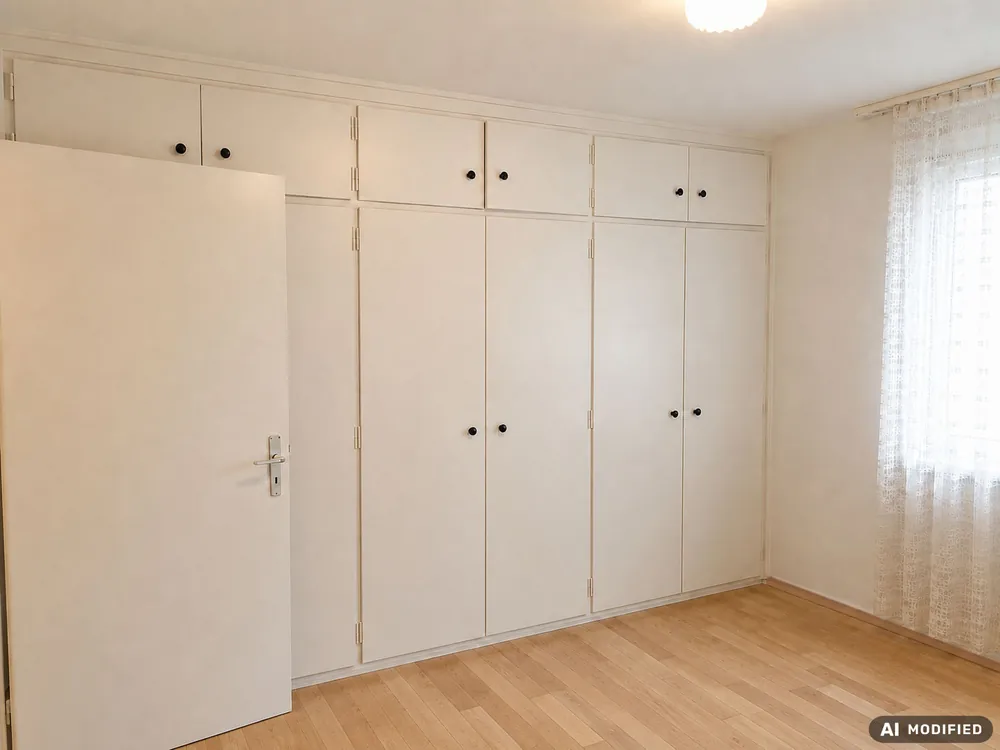 Schlafzimmer 1 · Ansicht 2, KI-bereinigt